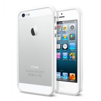 Чехол для Iphone 5/5S Spigen sgp Case Neo Hybrid EX Snow (White)